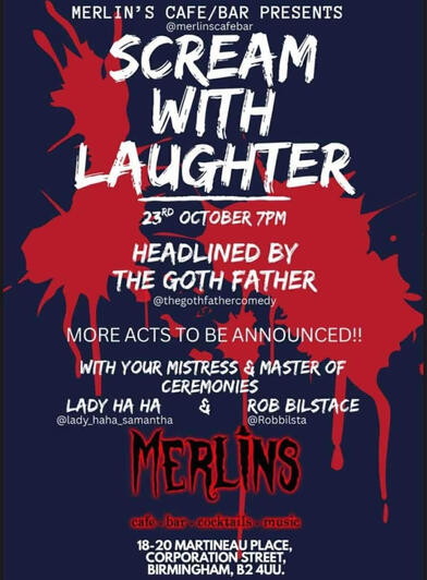 Scream With Laughter October 2025 Scream With Laughter October 2025